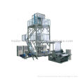 Three layer co-extrusion blowing film machine